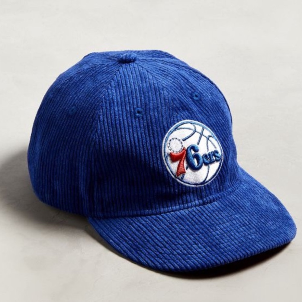 New era Philadelphia 76ers retro corduroy hat